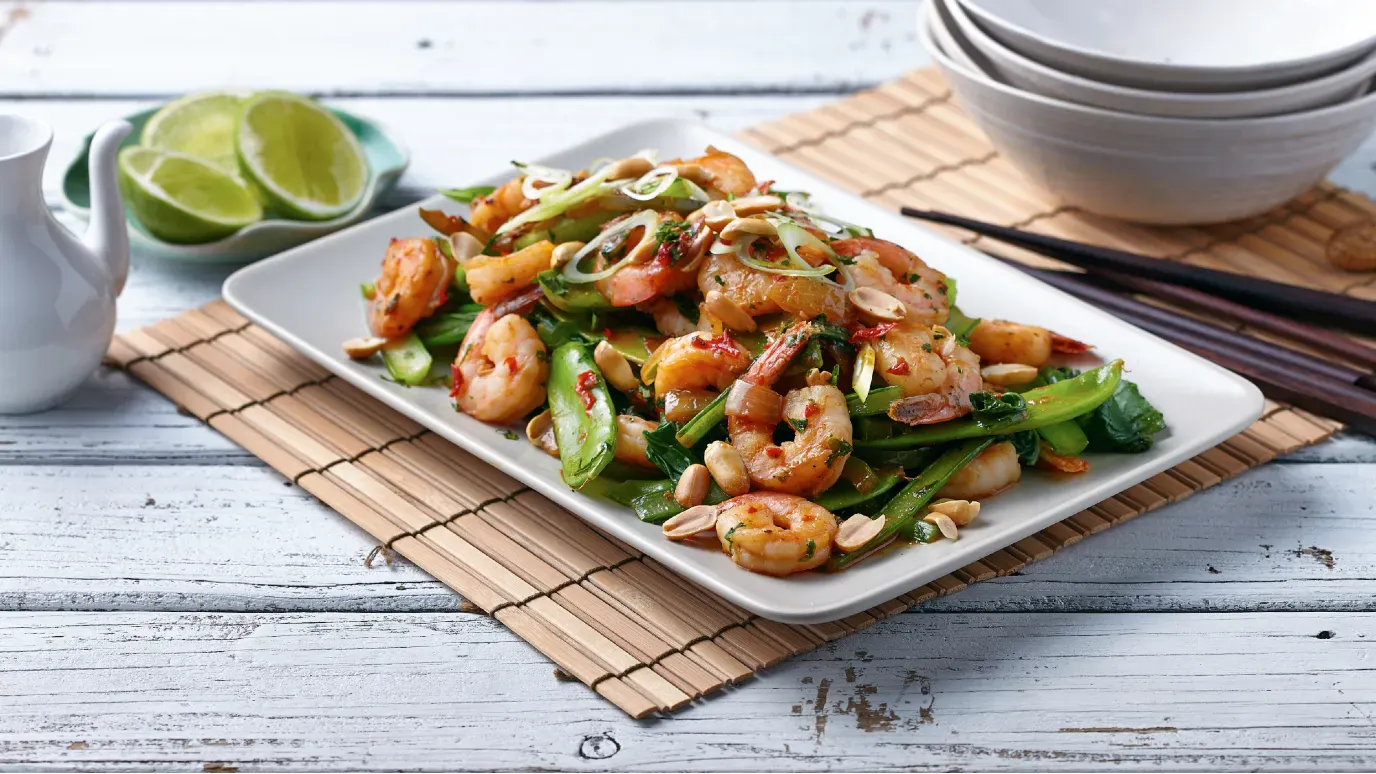 Asian Prawn Stir Fry