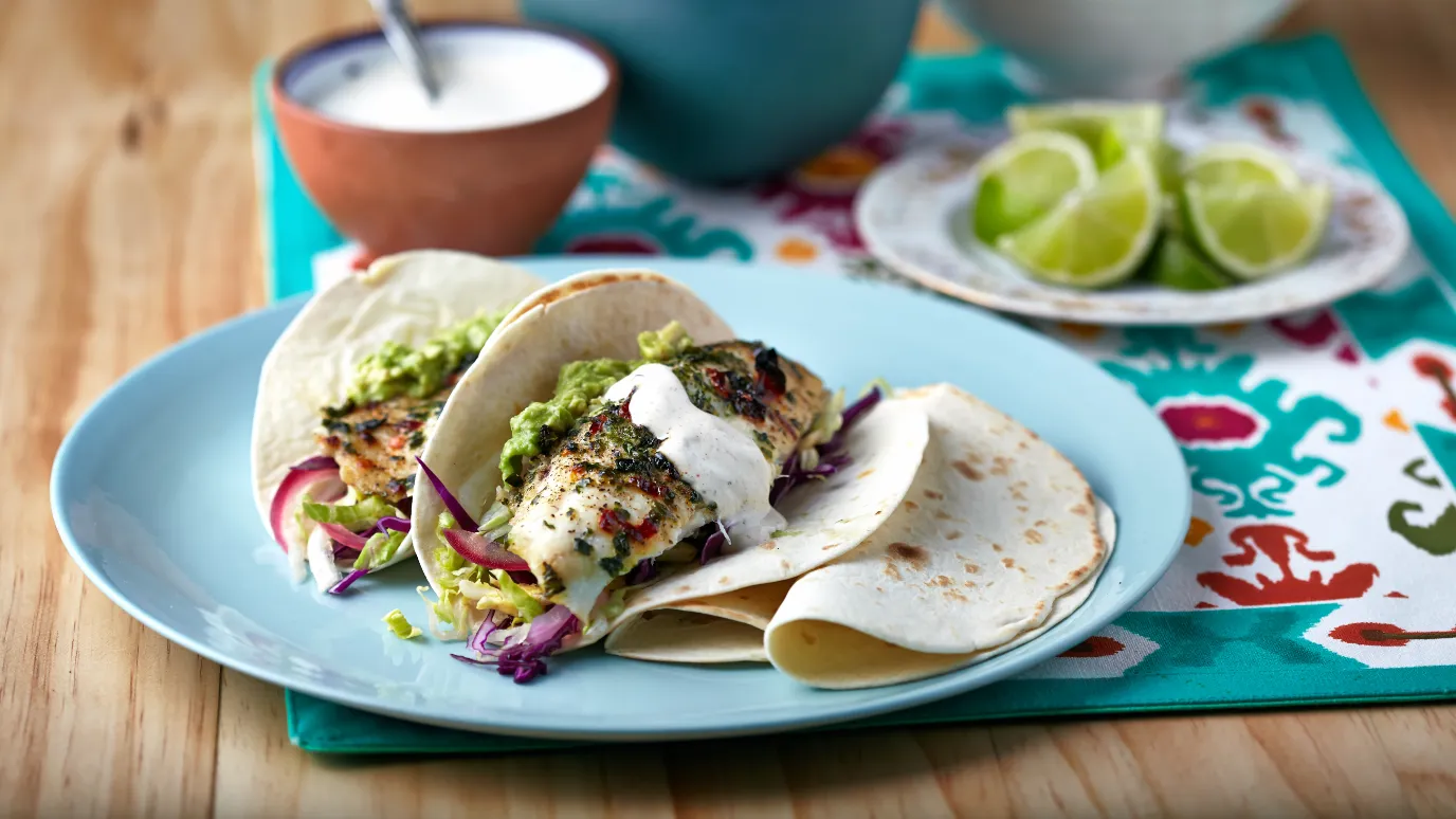 Baja Chilli Fish Tacos