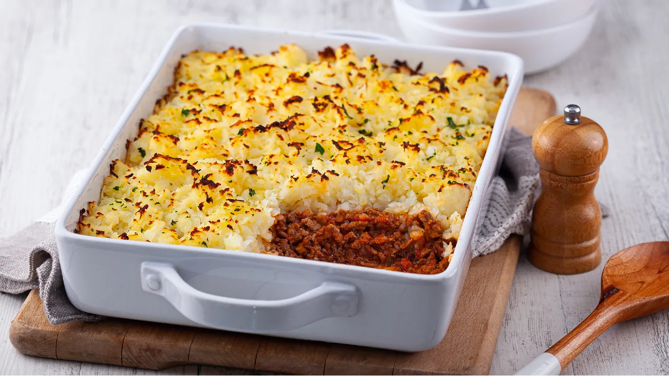 Garlic Rosti Cottage Pie