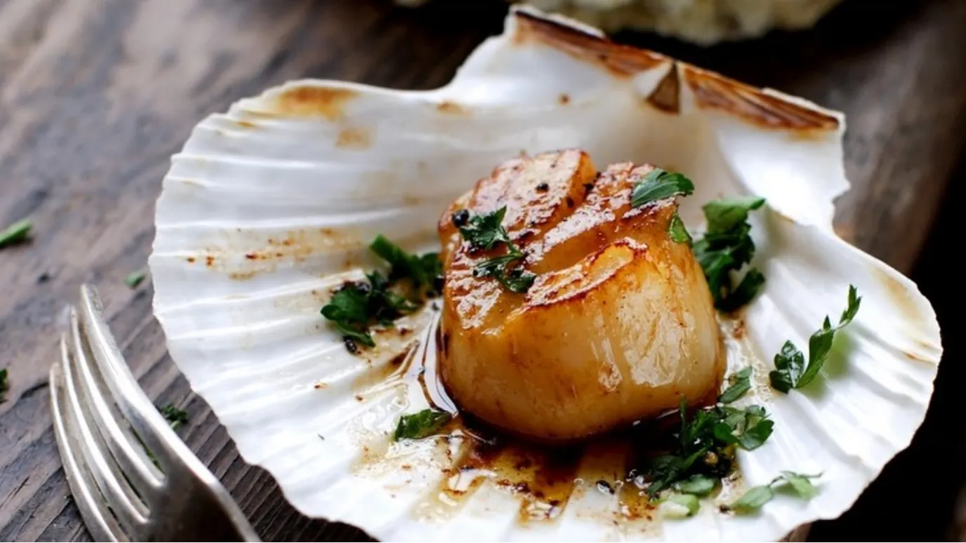 Garlic Scallops