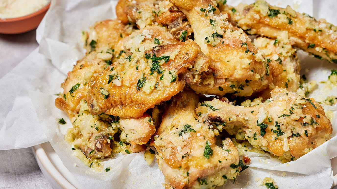 Garlic Parmesan Wings
