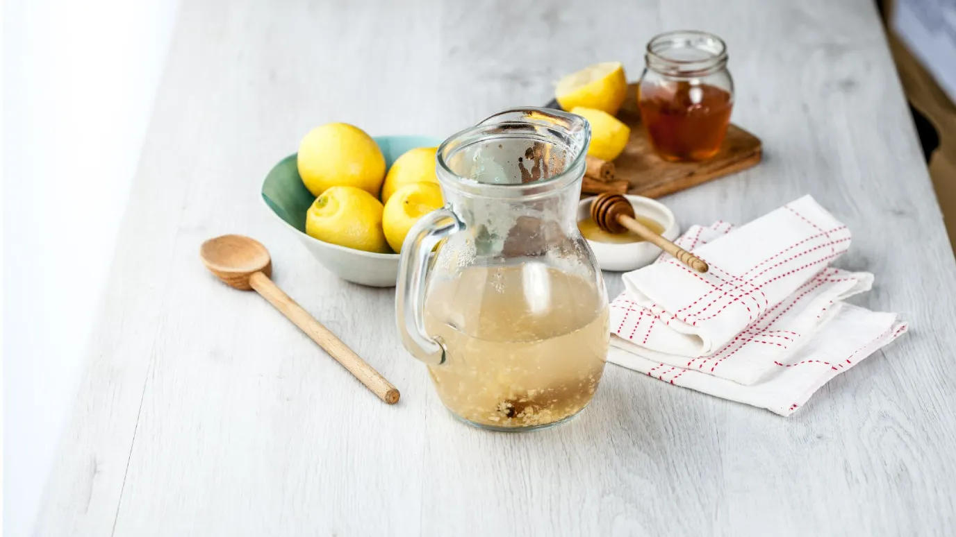 Lemon and Ginger Tea