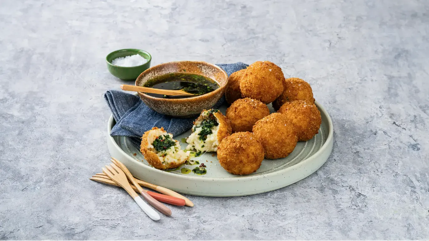 Lemon Parsley Arancini
