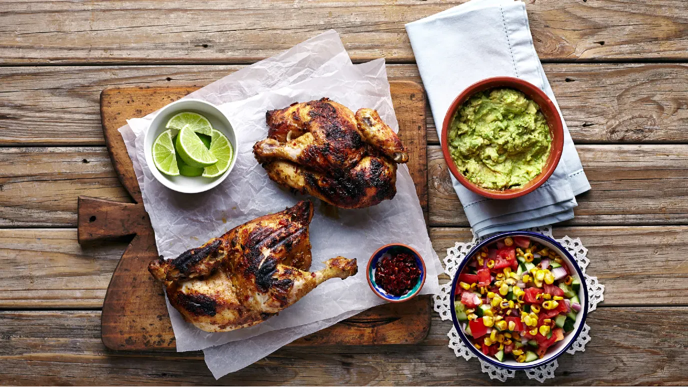 Mexican Chilli Butterflied BBQ Chicken