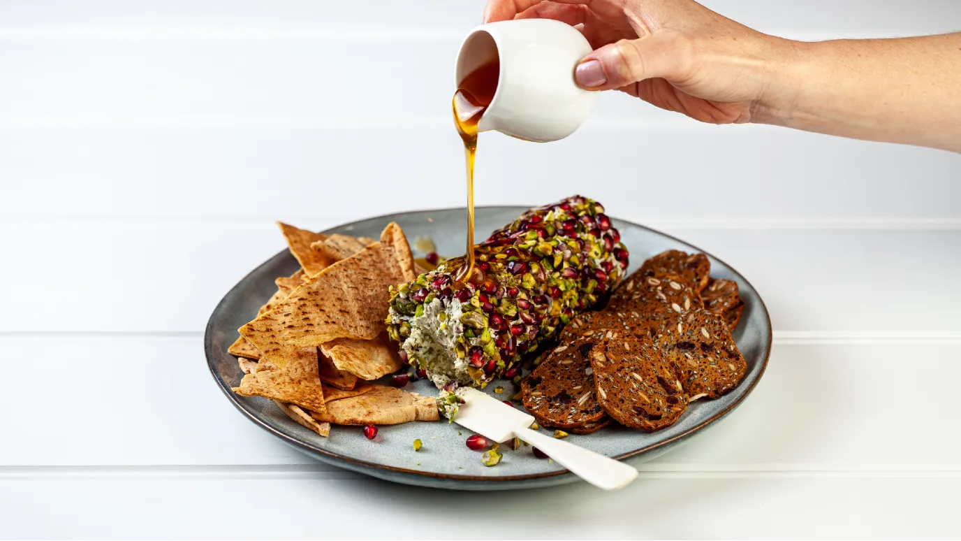 Oregano Feta Cheese Log