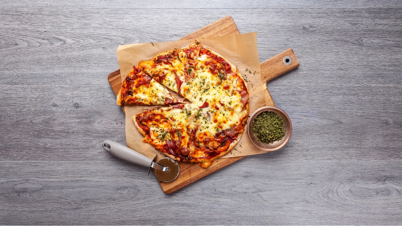 Pancetta Oregano Pizza