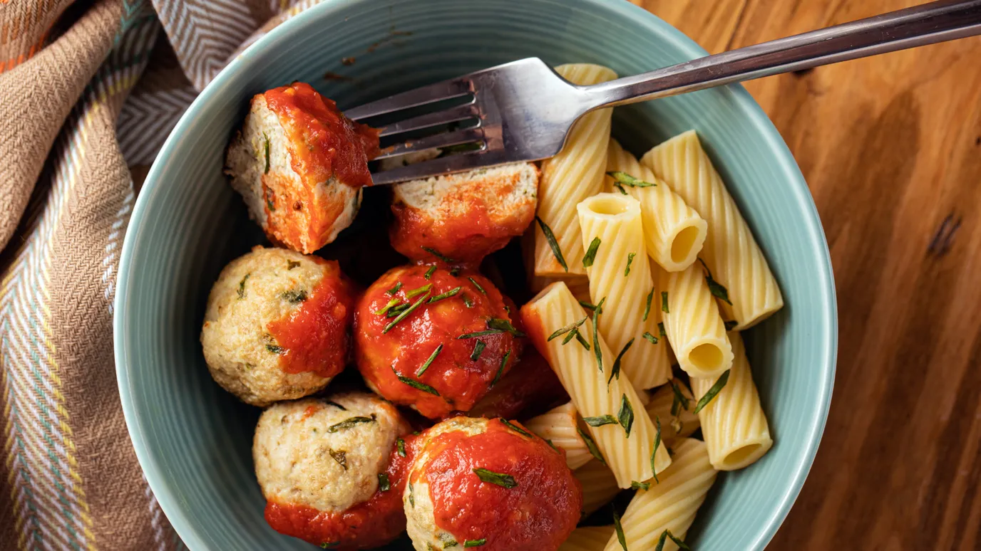 Chicken Meatballs with Italian Herbs & Chives