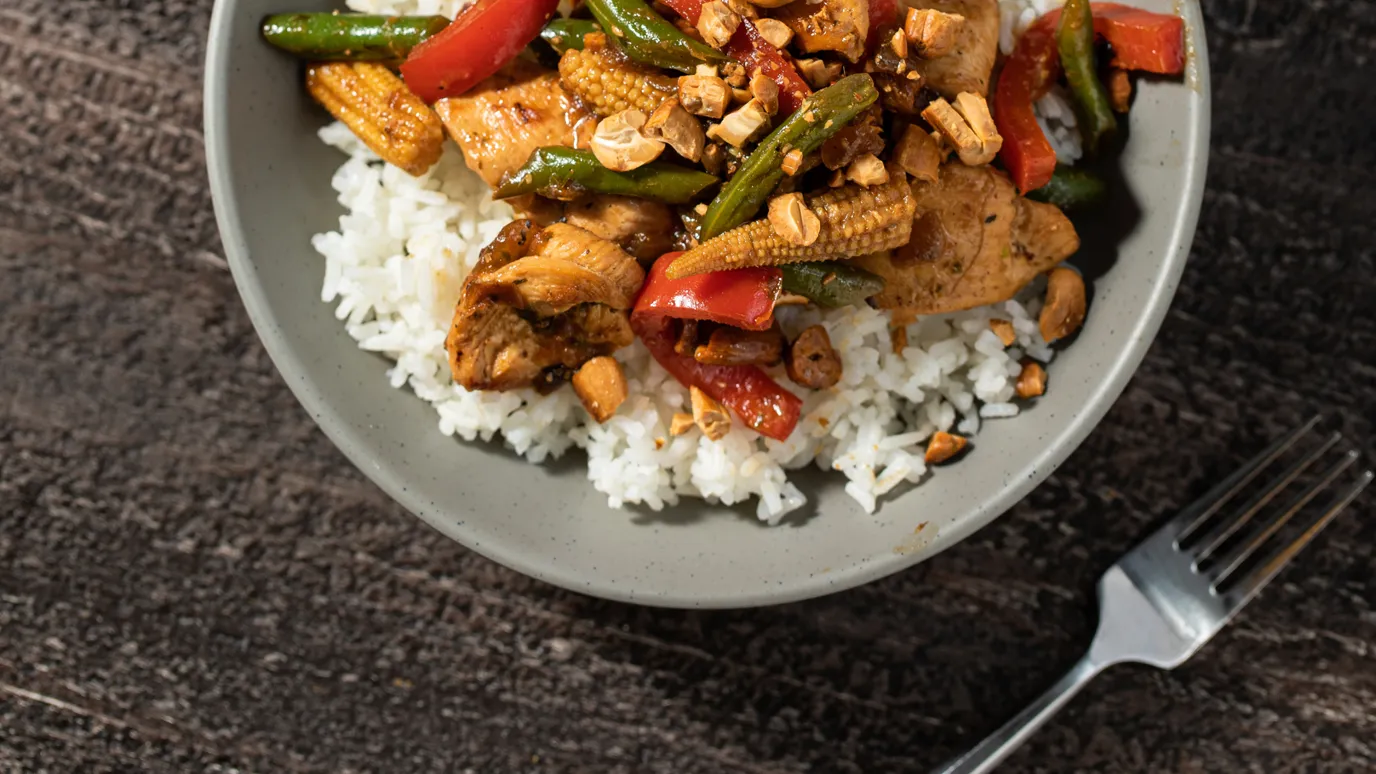 Thai Chicken and Vegetable Stir Fry