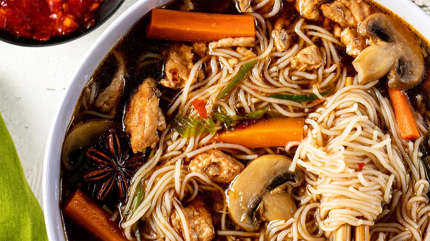 Pho-Inspired Noodle Soup