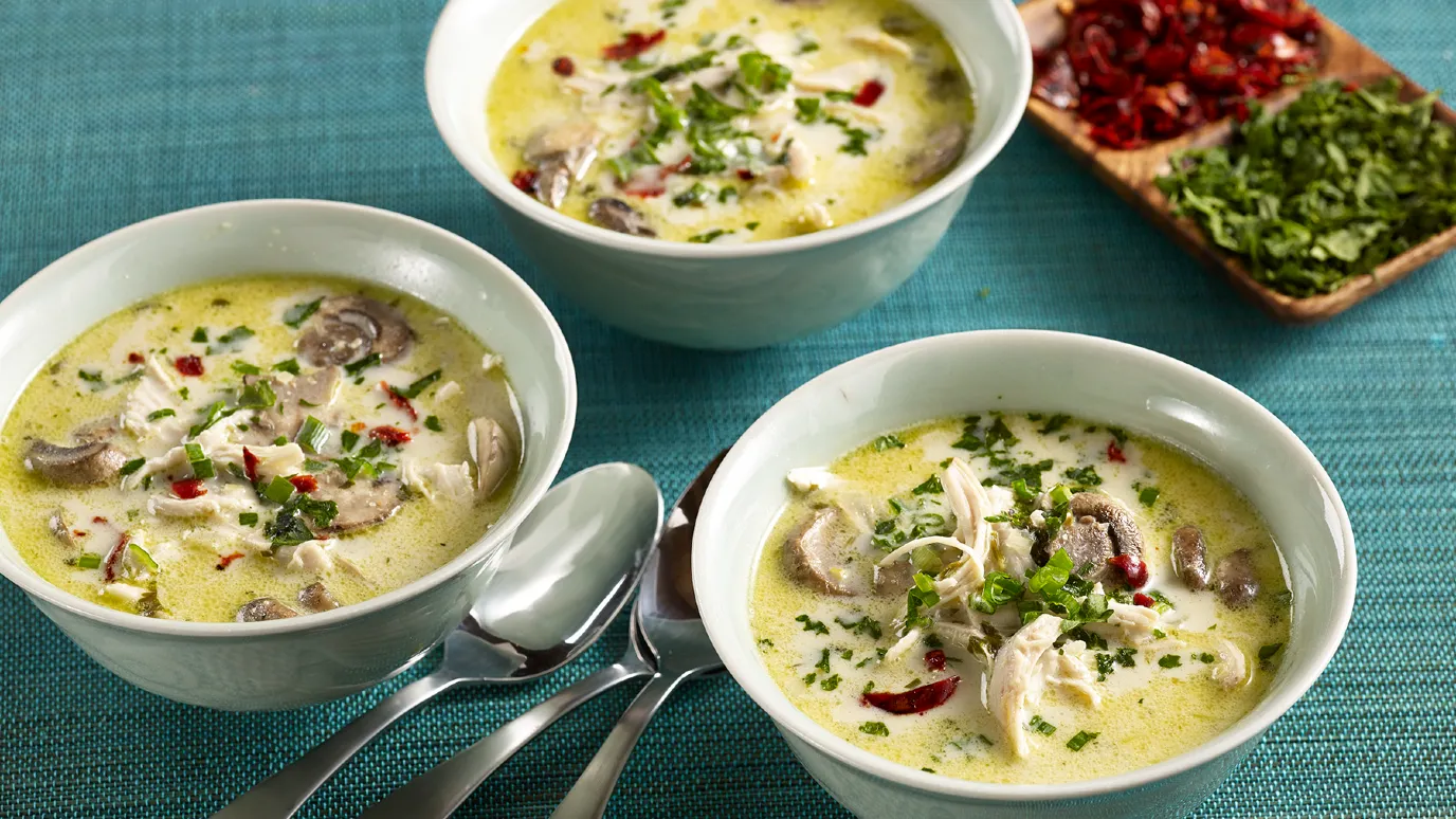 Thai Chicken and Coconut Soup