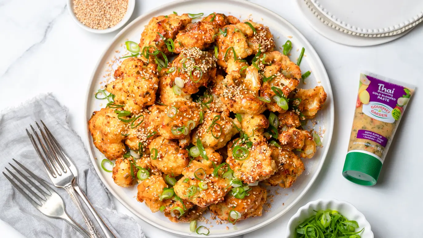 Thai Roasted Cauliflower
