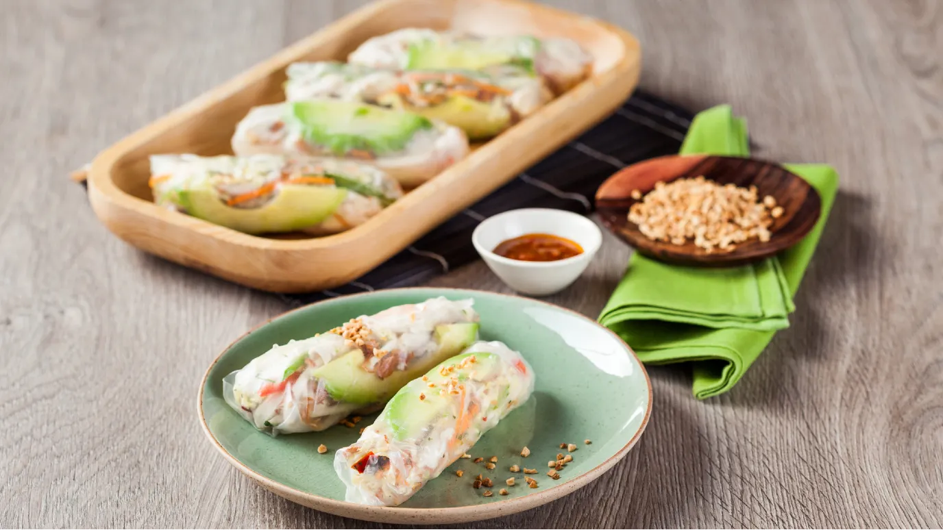 Vietnamese Rice Paper Rolls